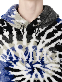 TIE DYE POLAR FLEECE HOODIE