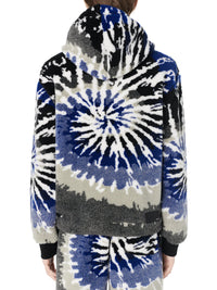TIE DYE POLAR FLEECE HOODIE