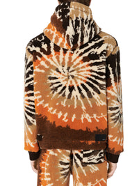 TIE DYE POLAR FLEECE HOODIE