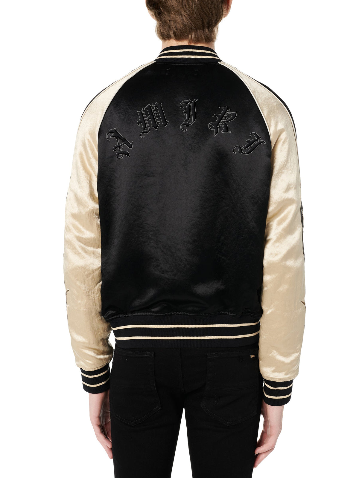 SATIN FLAMES SOUVENIR JACKET
