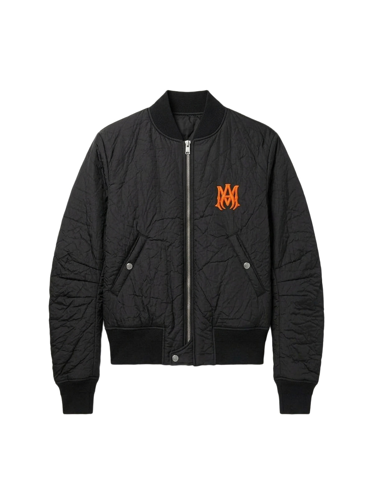 CRINKLE NYLON BOMBER