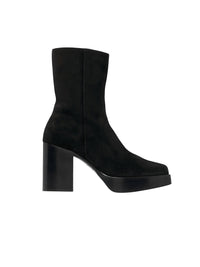 SQUARE TOE PLATFORM BOOT