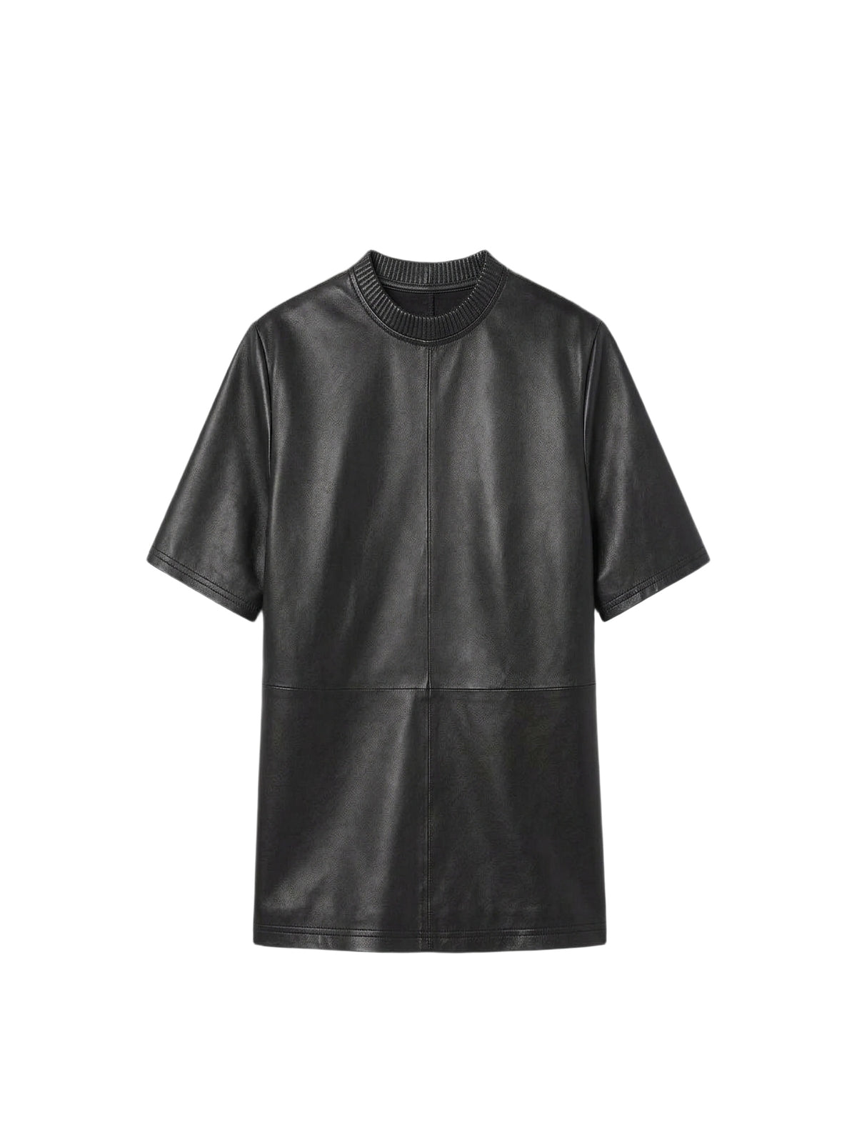 LEATHER STRONG SHOULDER TEE
