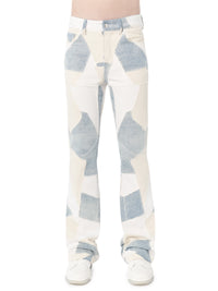 PATCHWORK FLARE JEAN