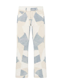 PATCHWORK FLARE JEAN