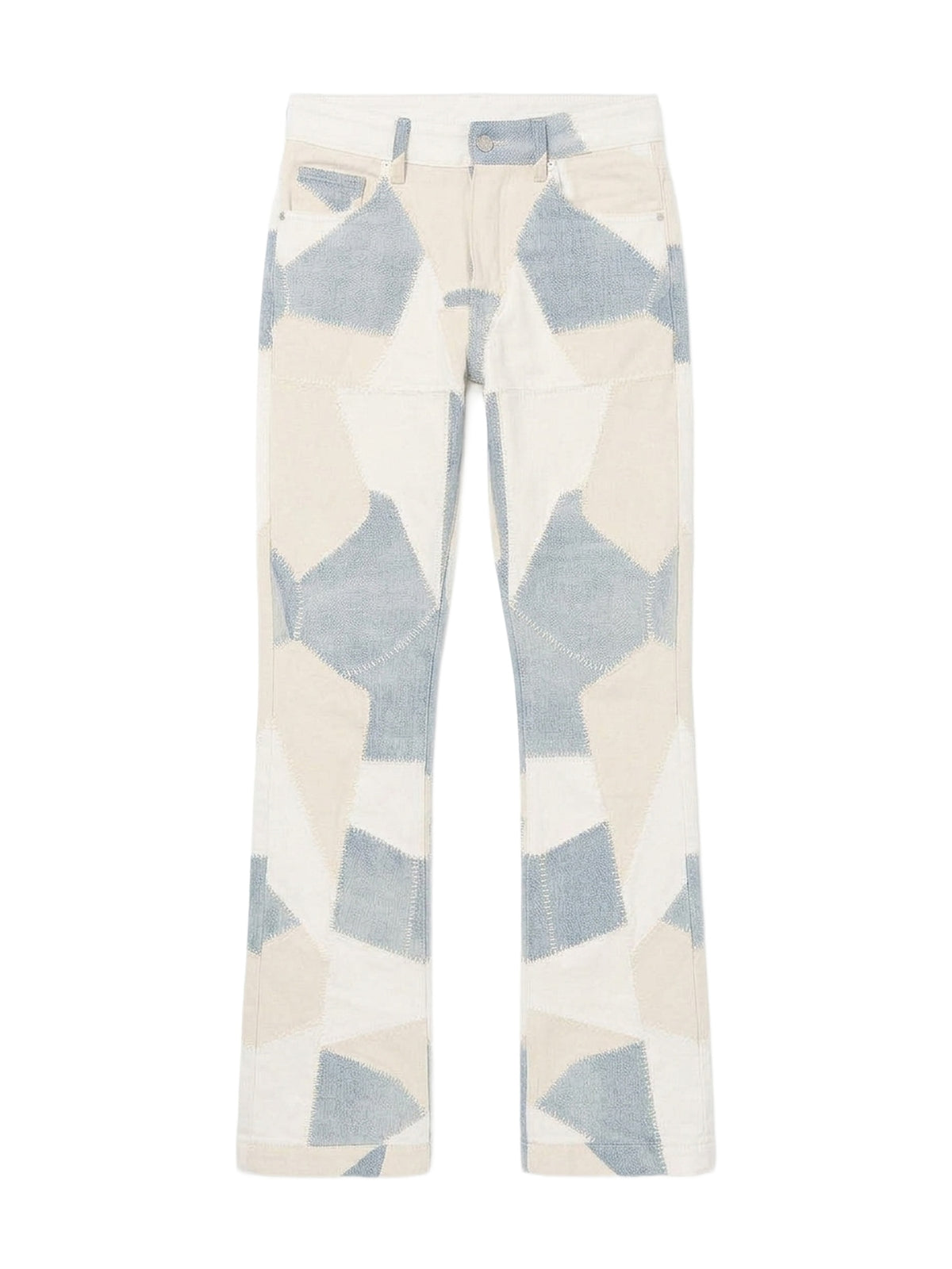 PATCHWORK FLARE JEAN