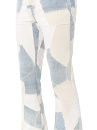 PATCHWORK FLARE JEAN
