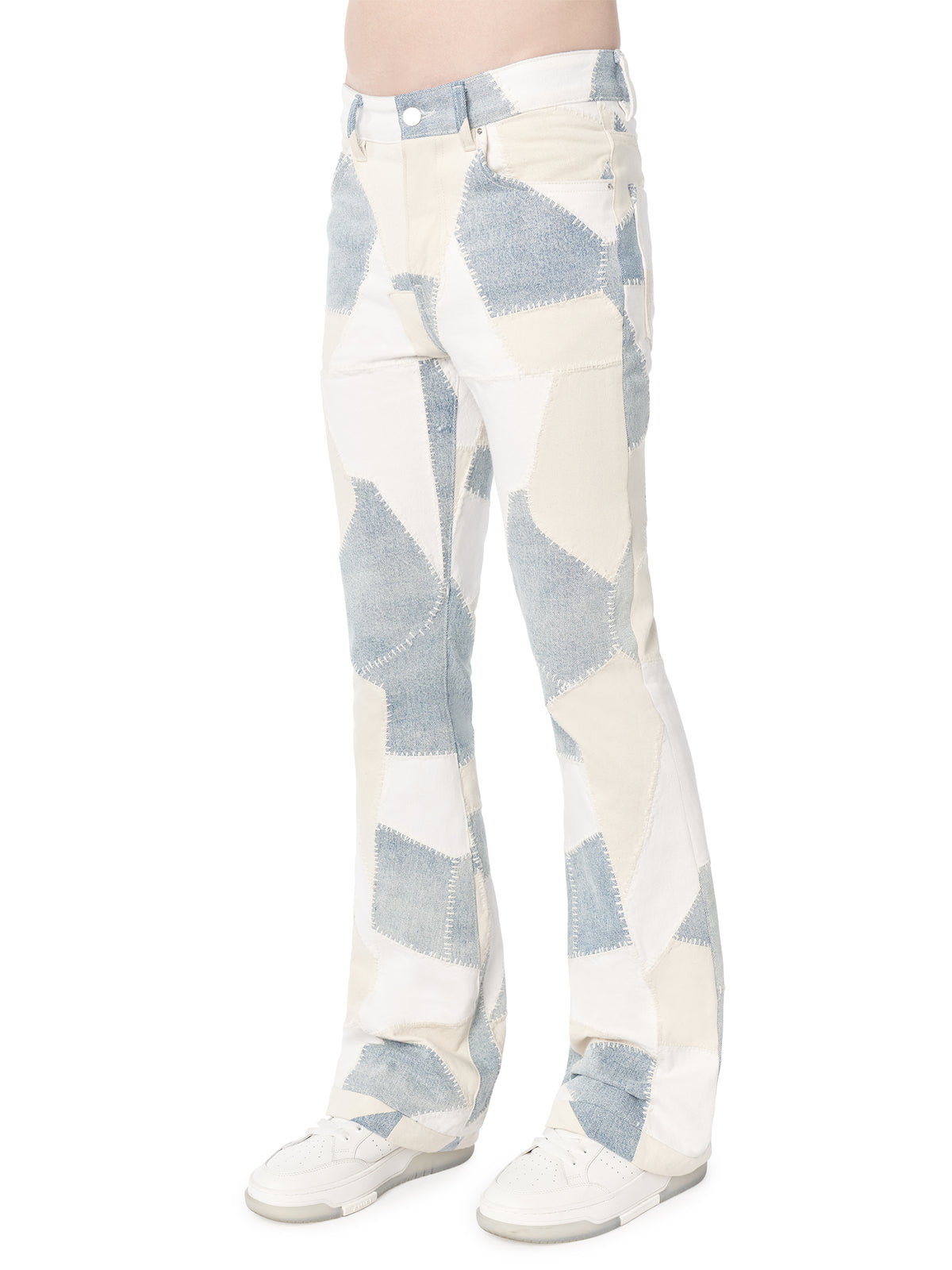 PATCHWORK FLARE JEAN