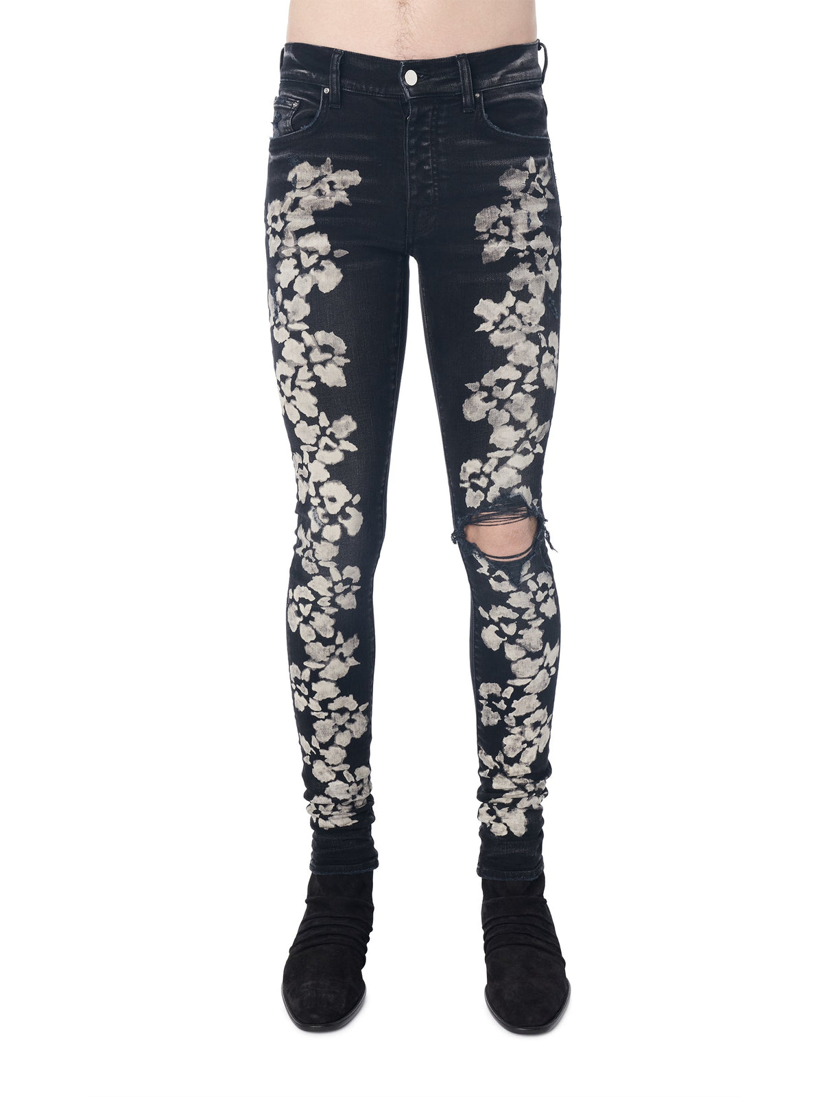 HIBISCUS STENCIL JEAN