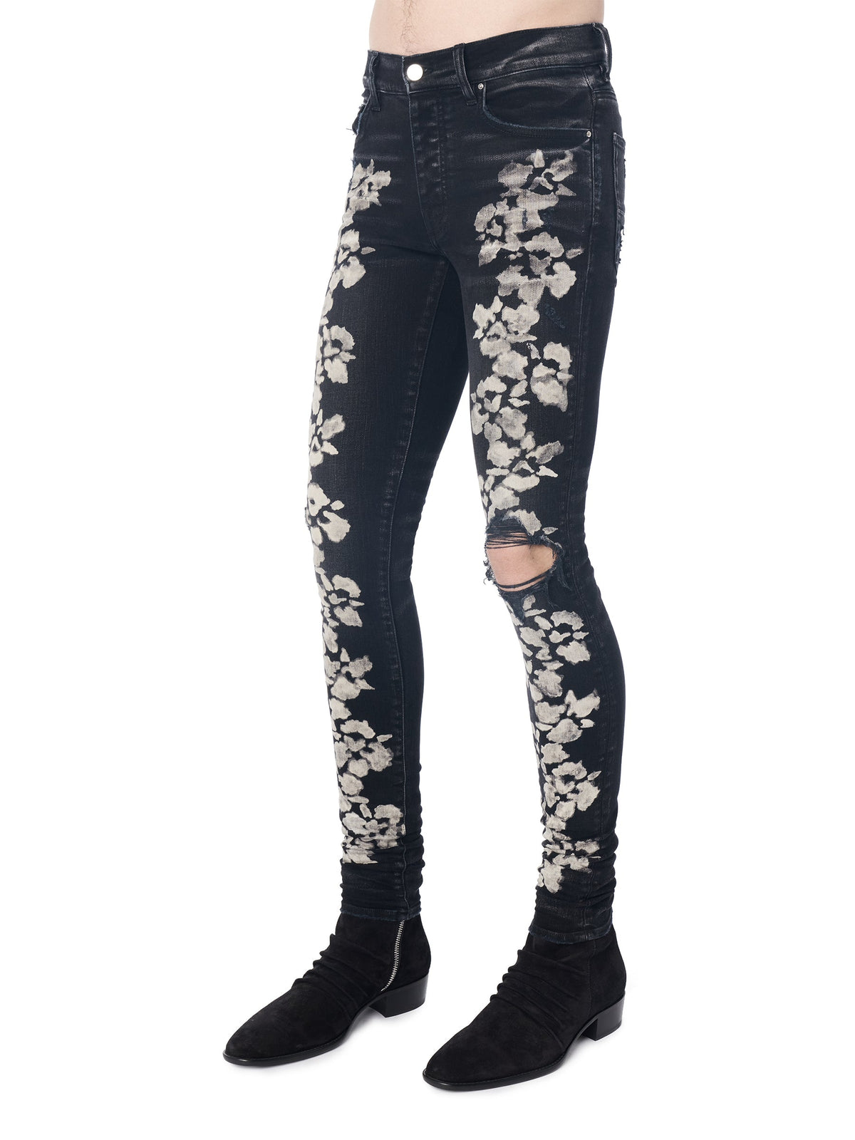 HIBISCUS STENCIL JEAN