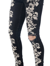 HIBISCUS STENCIL JEAN
