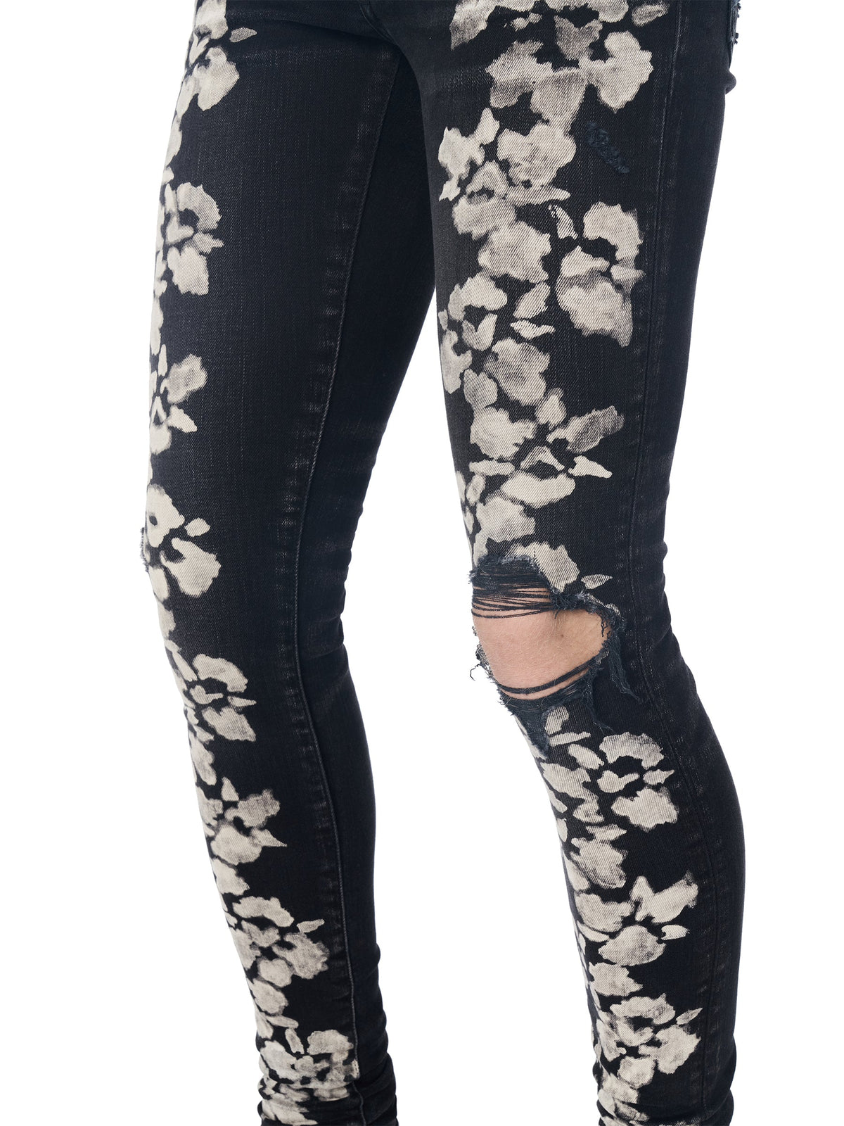 HIBISCUS STENCIL JEAN