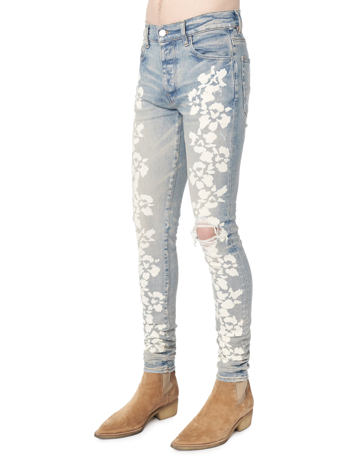 HIBISCUS STENCIL JEAN