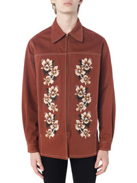 HIBISCUS ZIP SHIRT
