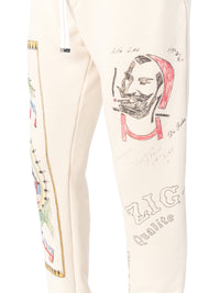 ZIG ZAG SKETCH SWEATPANT