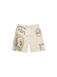 ZIG ZAG SKETCH SWEATSHORT