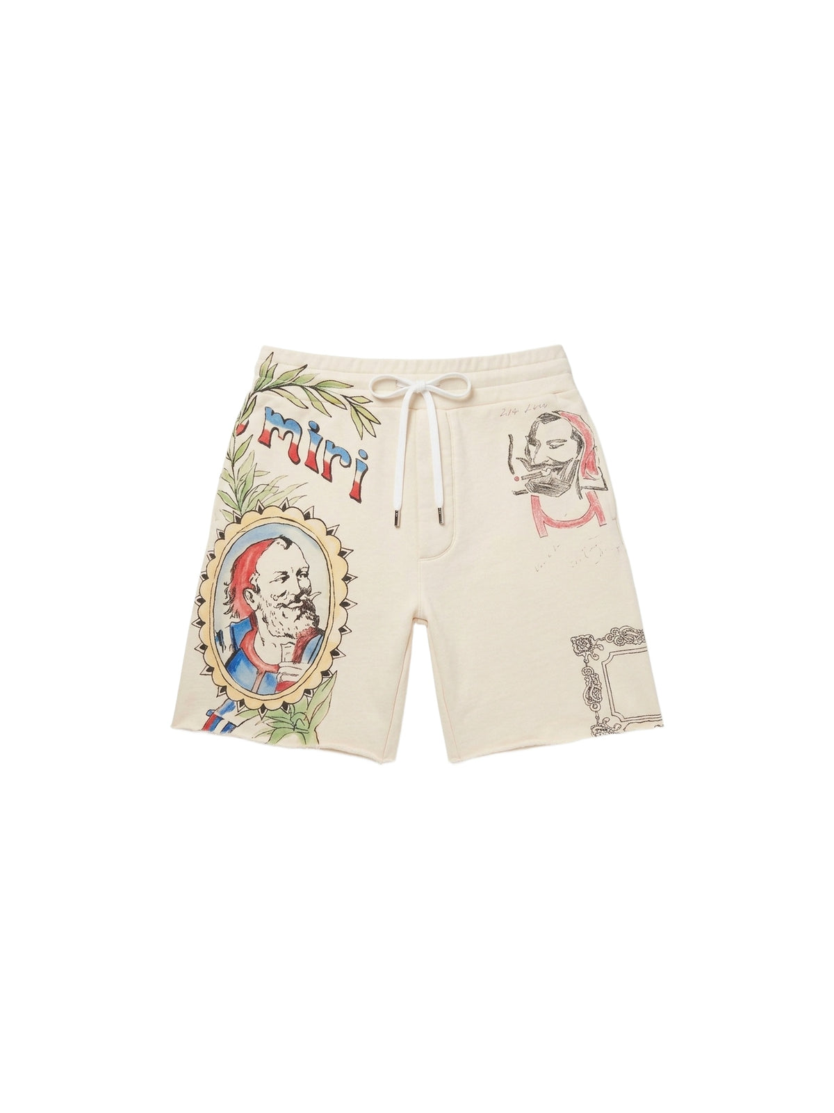 ZIG ZAG SKETCH SWEATSHORT