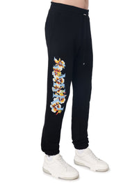 AMIRI HIBISCUS LOGO SWEATPANTS