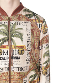 AMIRI RUM LABEL BOMBER JACKET