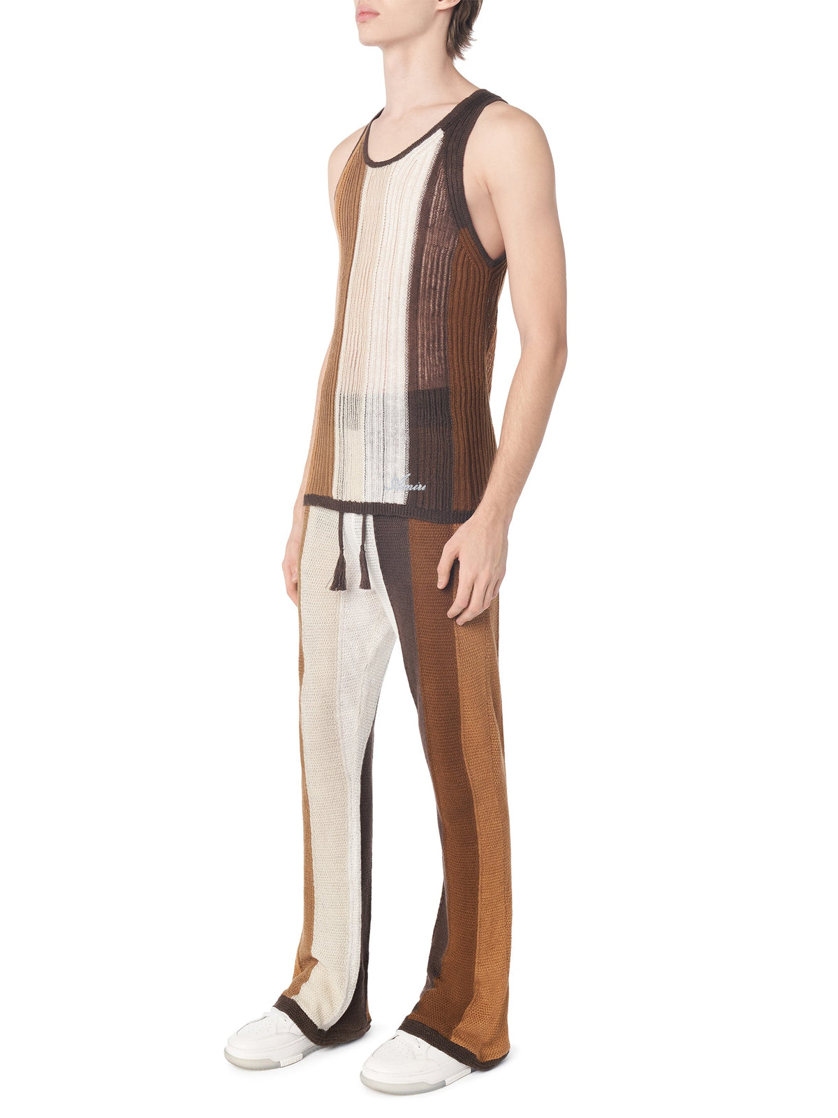 LINEN STRIPE TANK