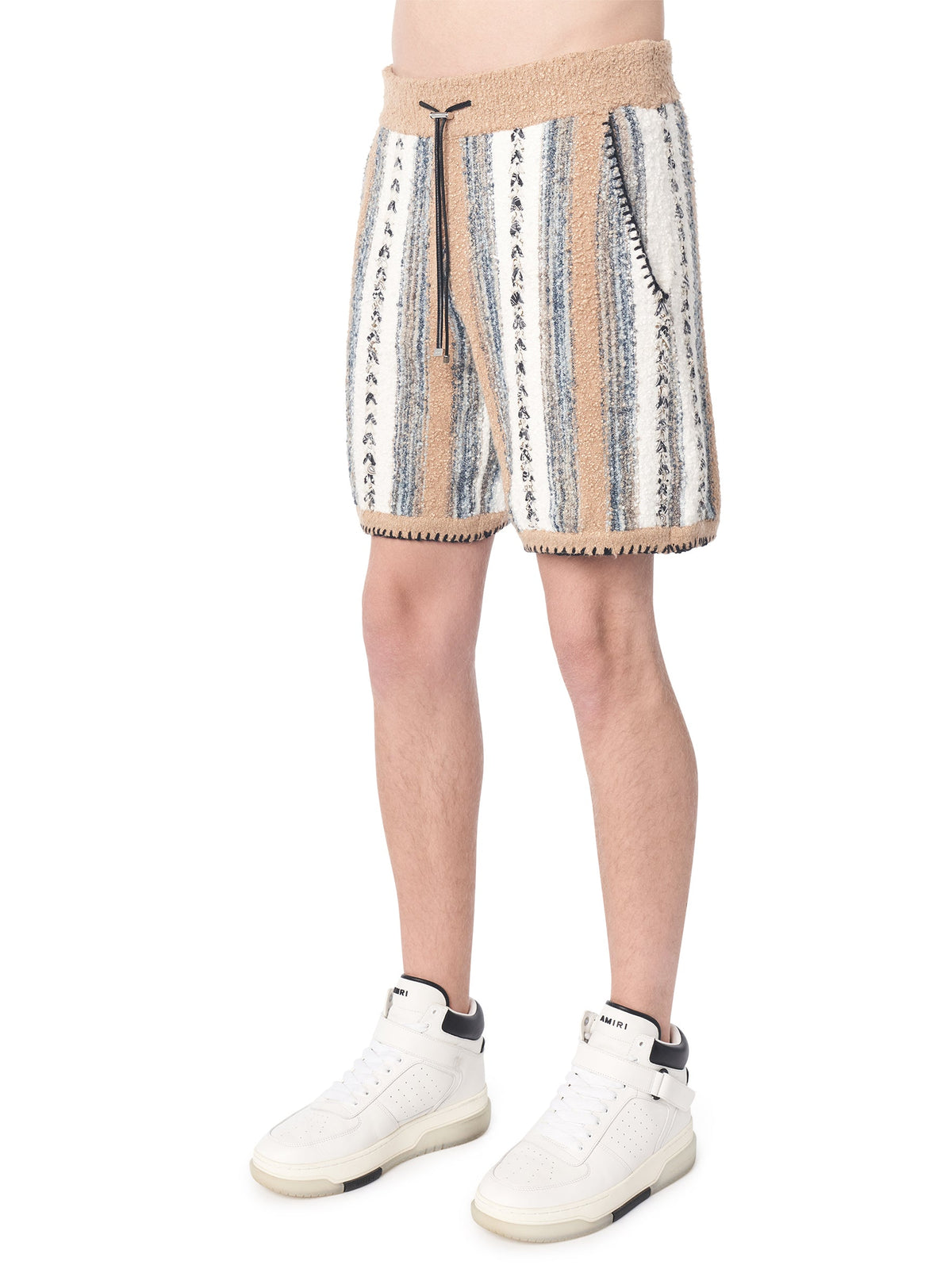 BRAIDED BANDANA STRIPE SHORT