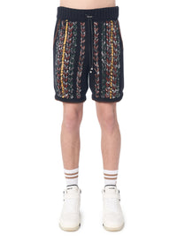 BRAIDED BANDANA SHORTS