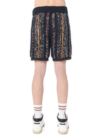 BRAIDED BANDANA SHORTS