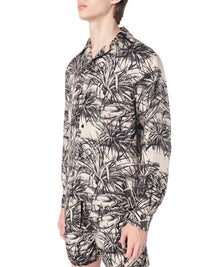 FLORAL ALOHA LS BOWLING SHIRT