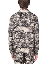 FLORAL ALOHA LS BOWLING SHIRT
