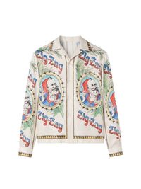 ZIG ZAG LS BOWLING SHIRT