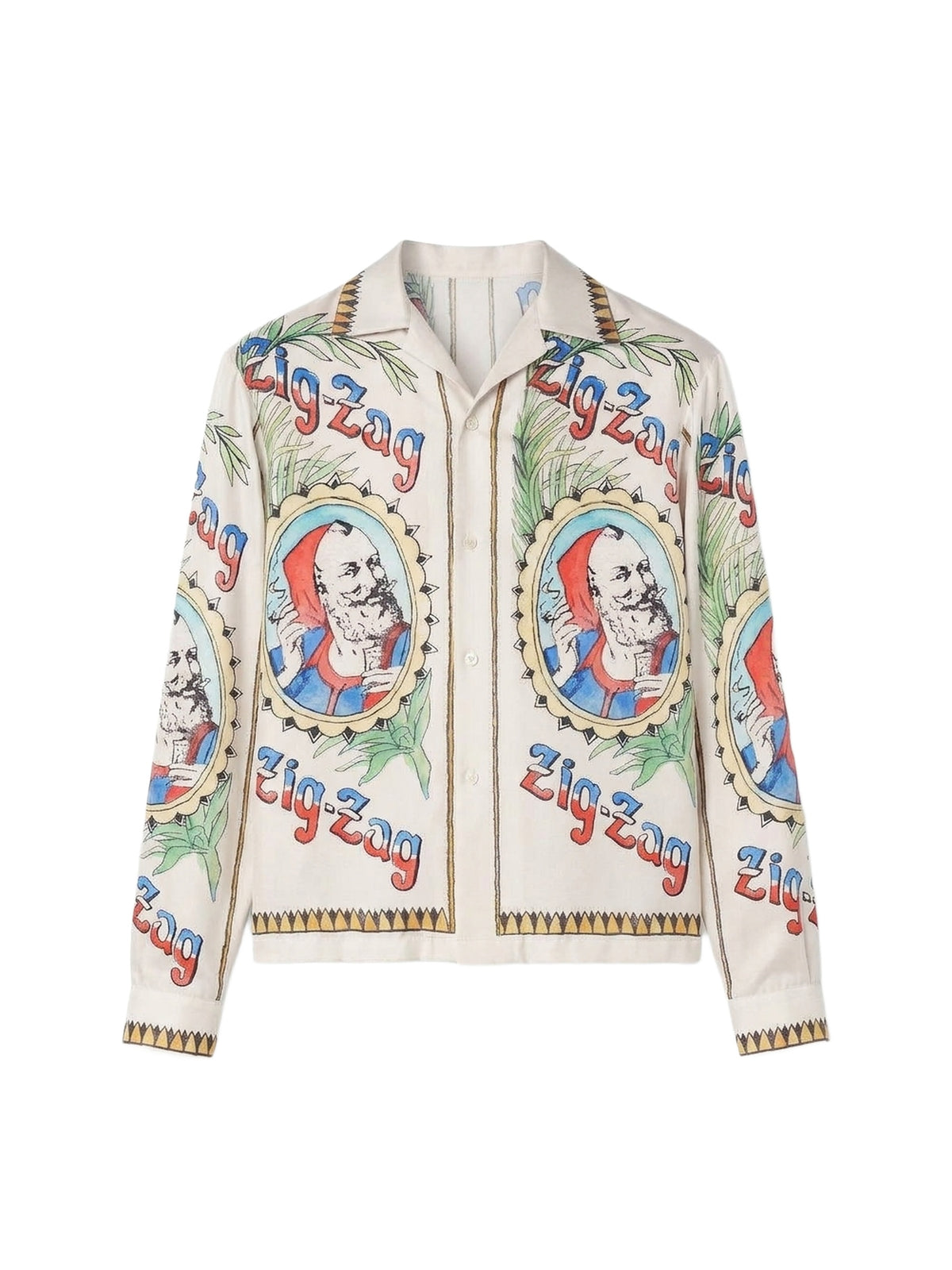 ZIG ZAG LS BOWLING SHIRT