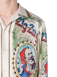 ZIG ZAG LS BOWLING SHIRT