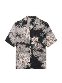HIBISCUS TIKI BOWLING SHIRT