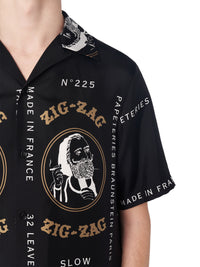 ZIG ZAG ROLLING PAPER SHIRT