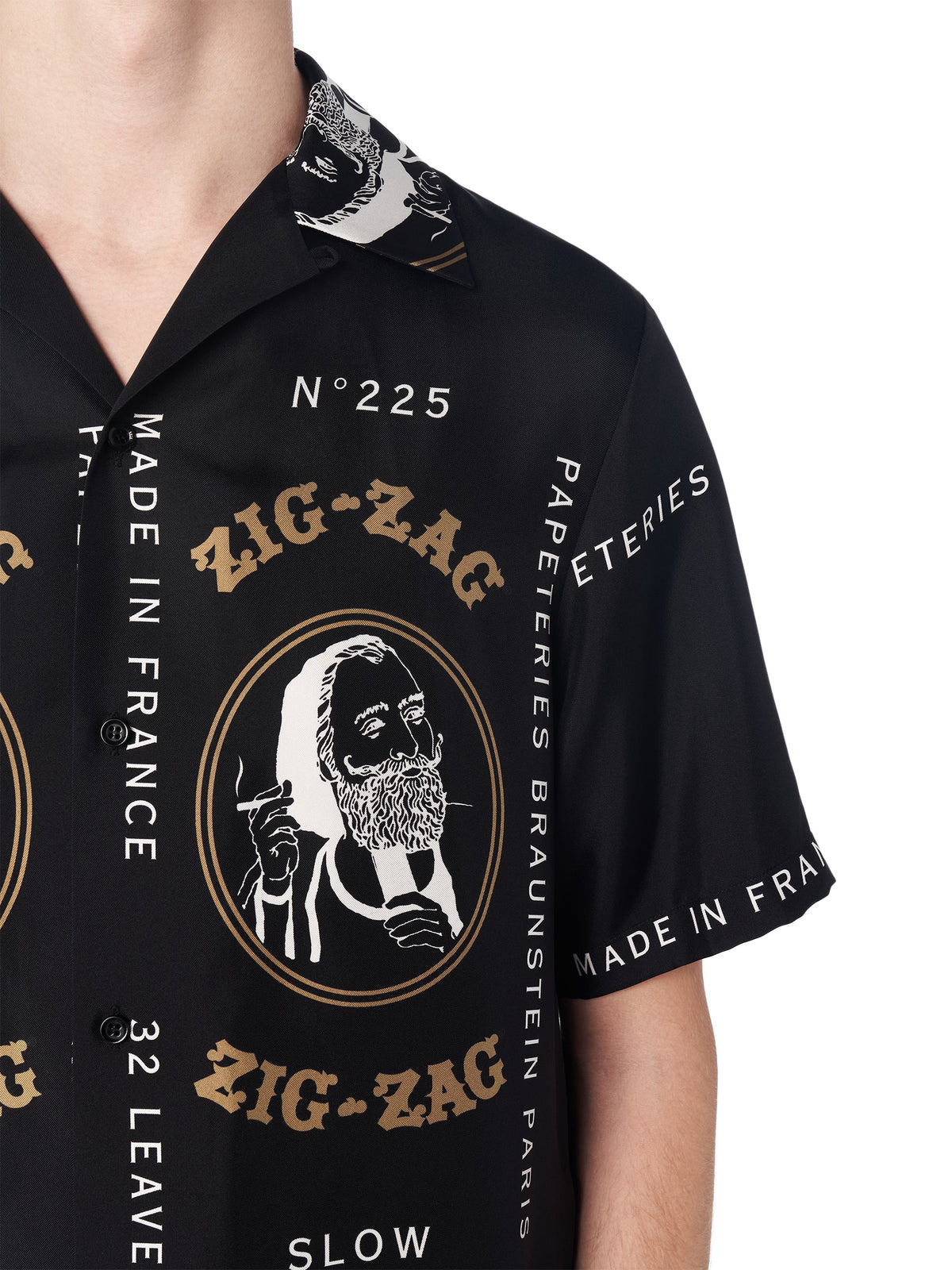 ZIG ZAG ROLLING PAPER SHIRT