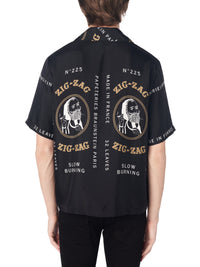 ZIG ZAG ROLLING PAPER SHIRT