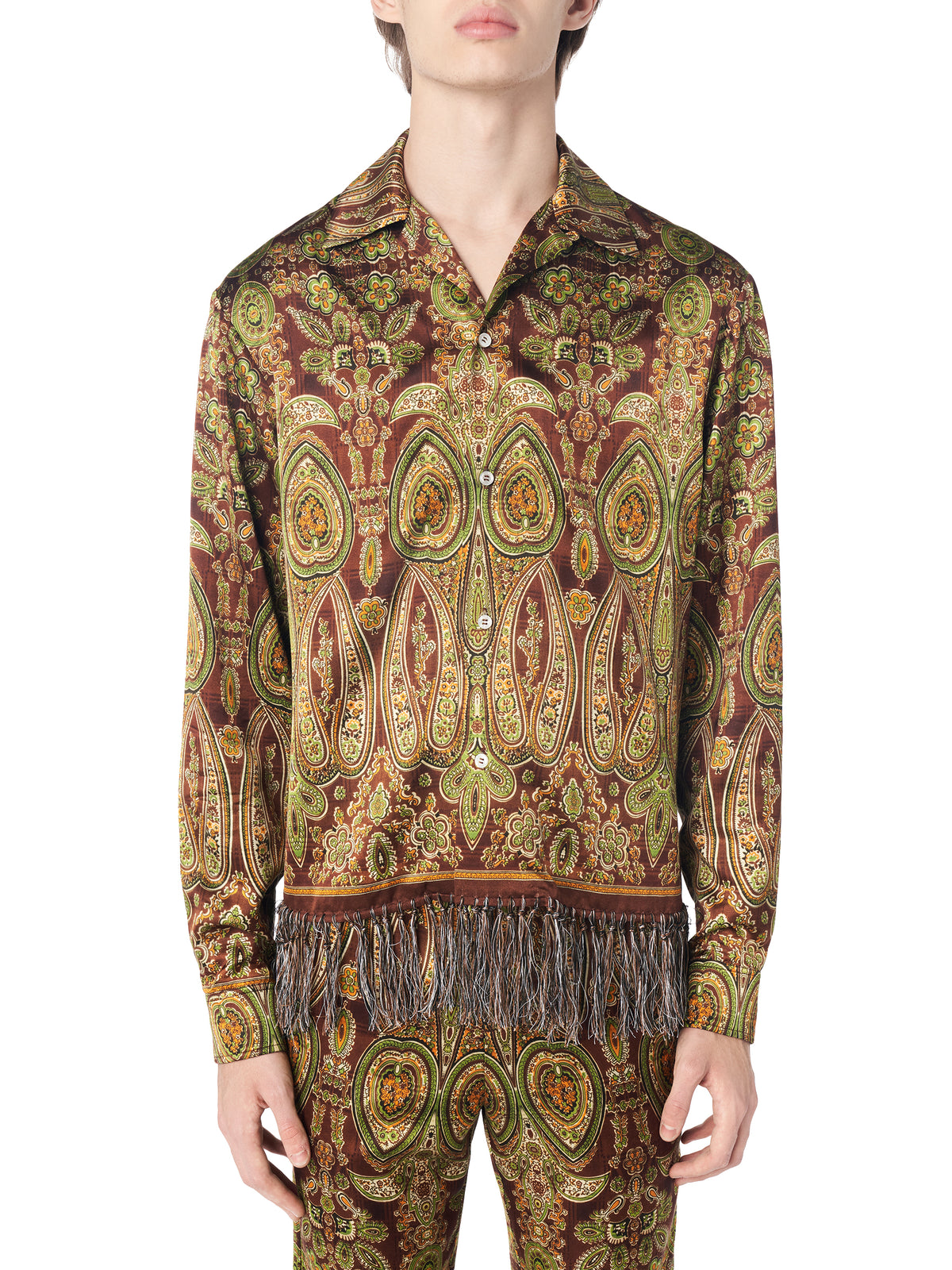 TAPESTRY LS BOWLING SHIRT