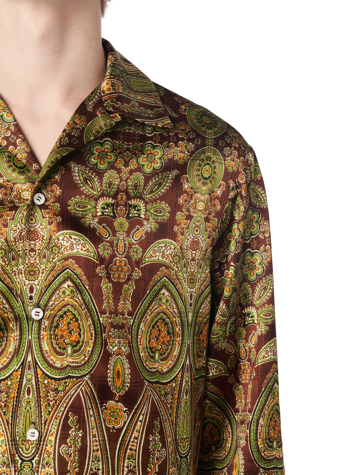 TAPESTRY LS BOWLING SHIRT