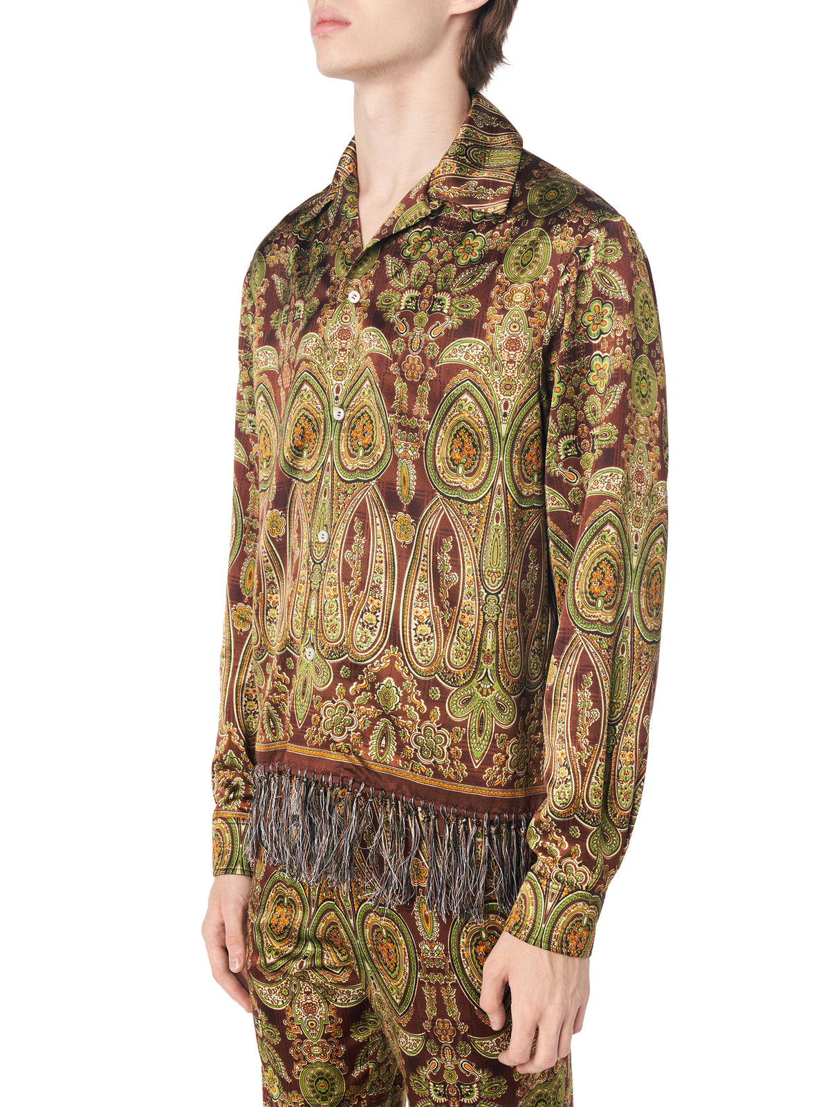 TAPESTRY LS BOWLING SHIRT