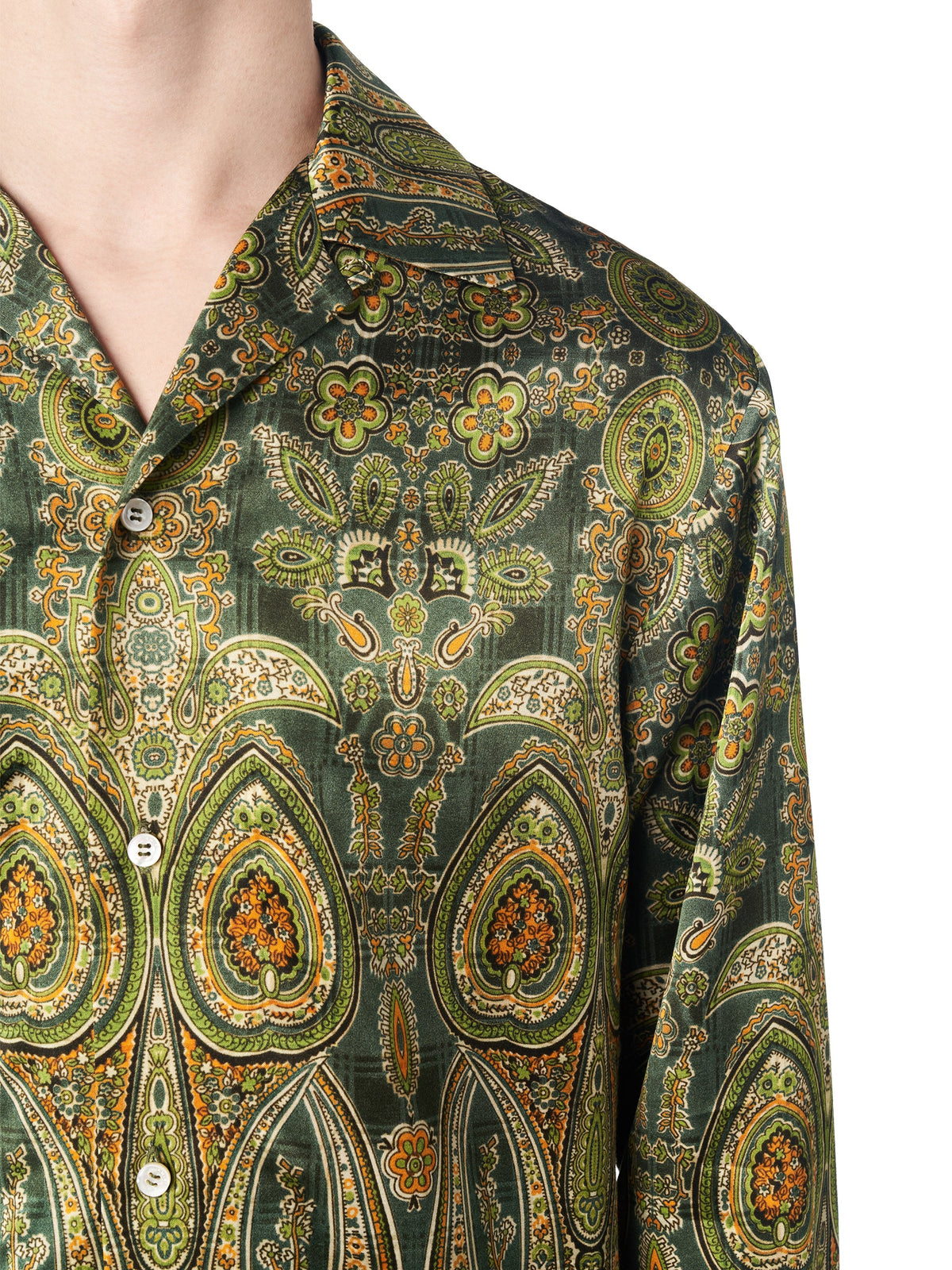 TAPESTRY LS BOWLING SHIRT