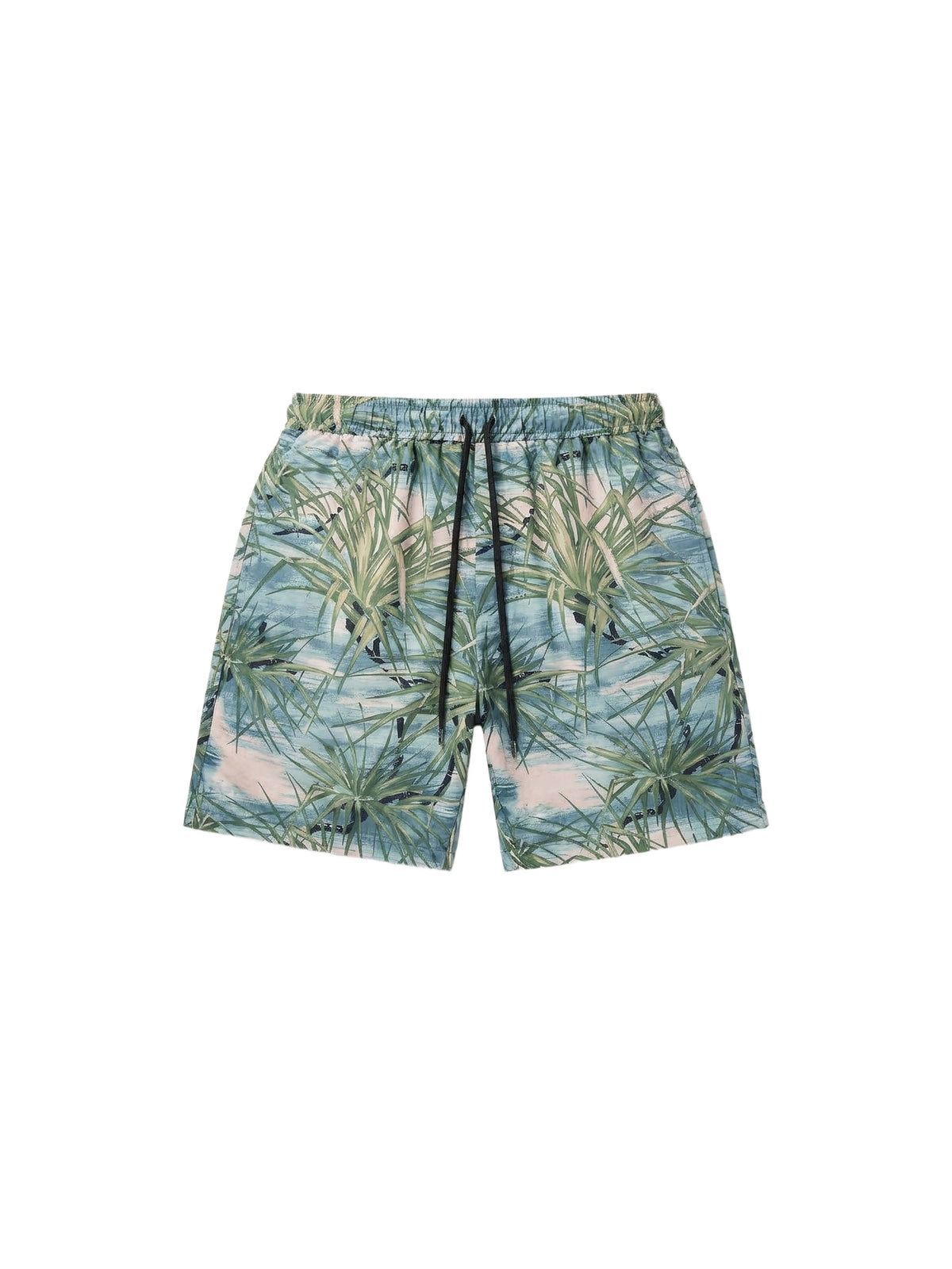 FLORAL ALOHA TREE SILK SHORT