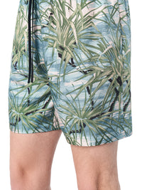 FLORAL ALOHA TREE SILK SHORT
