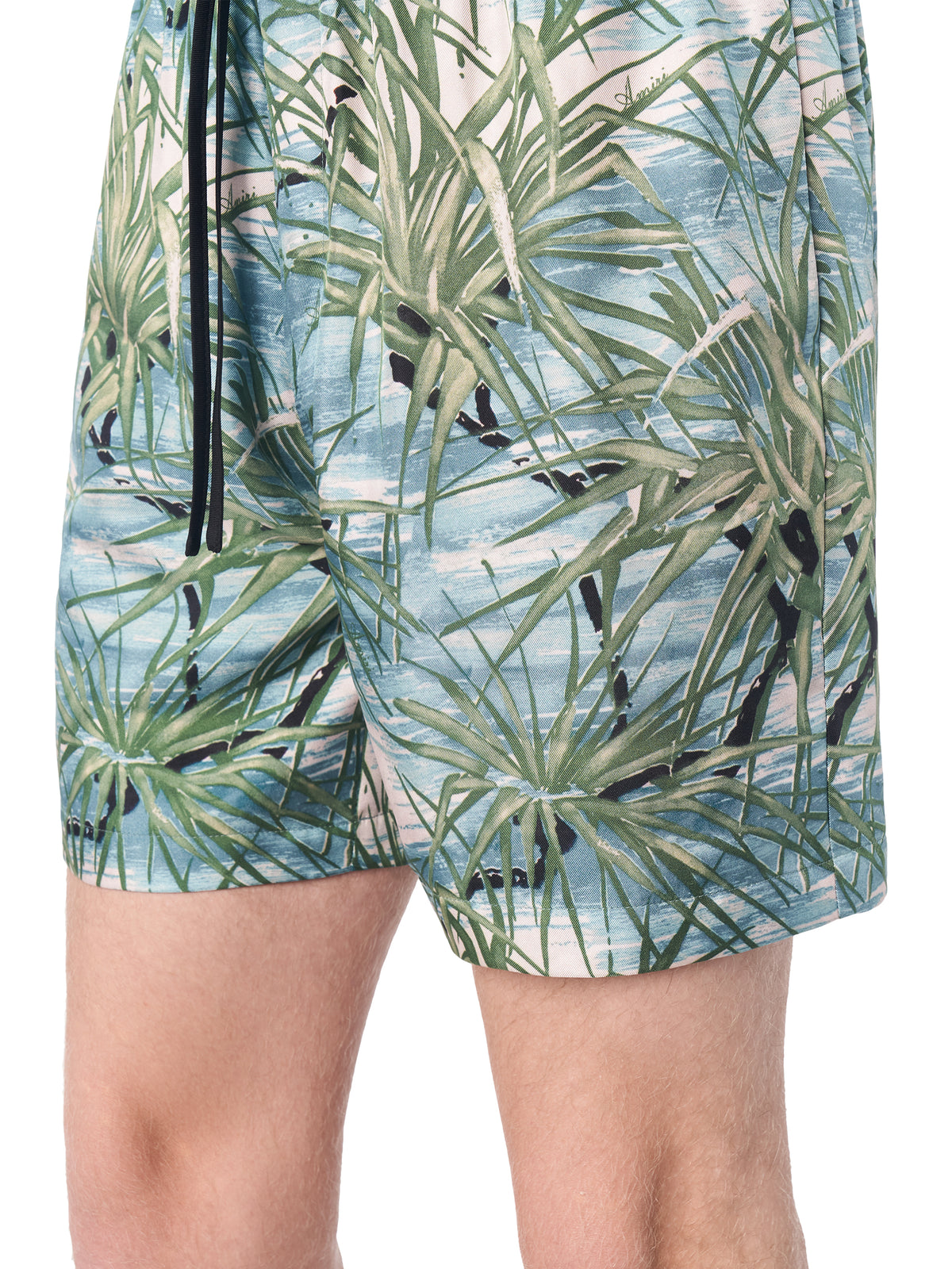 FLORAL ALOHA TREE SILK SHORT