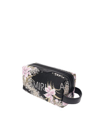HIBISCUS JACQUARD BEAUTY CASE