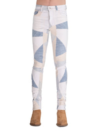 SKINNY DENIM PATCHWORK