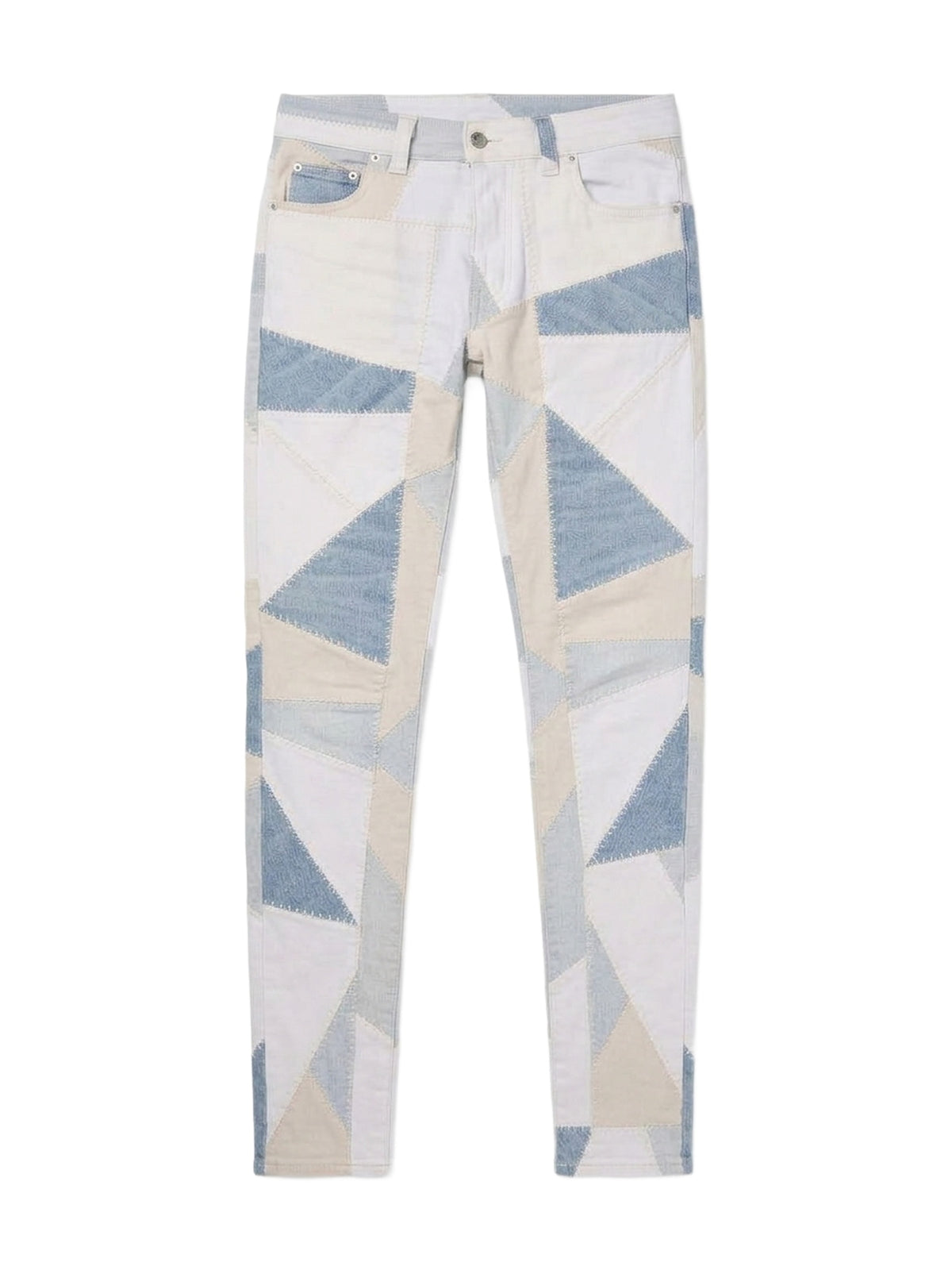 SKINNY DENIM PATCHWORK