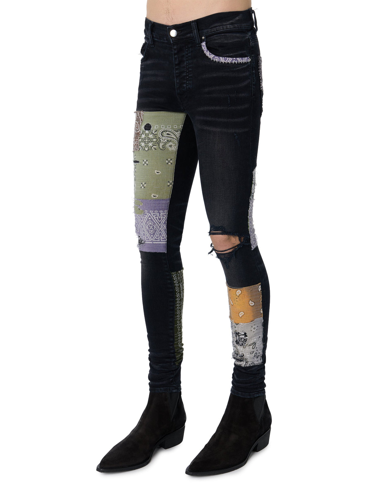 BANDANA ART PATCH JEAN