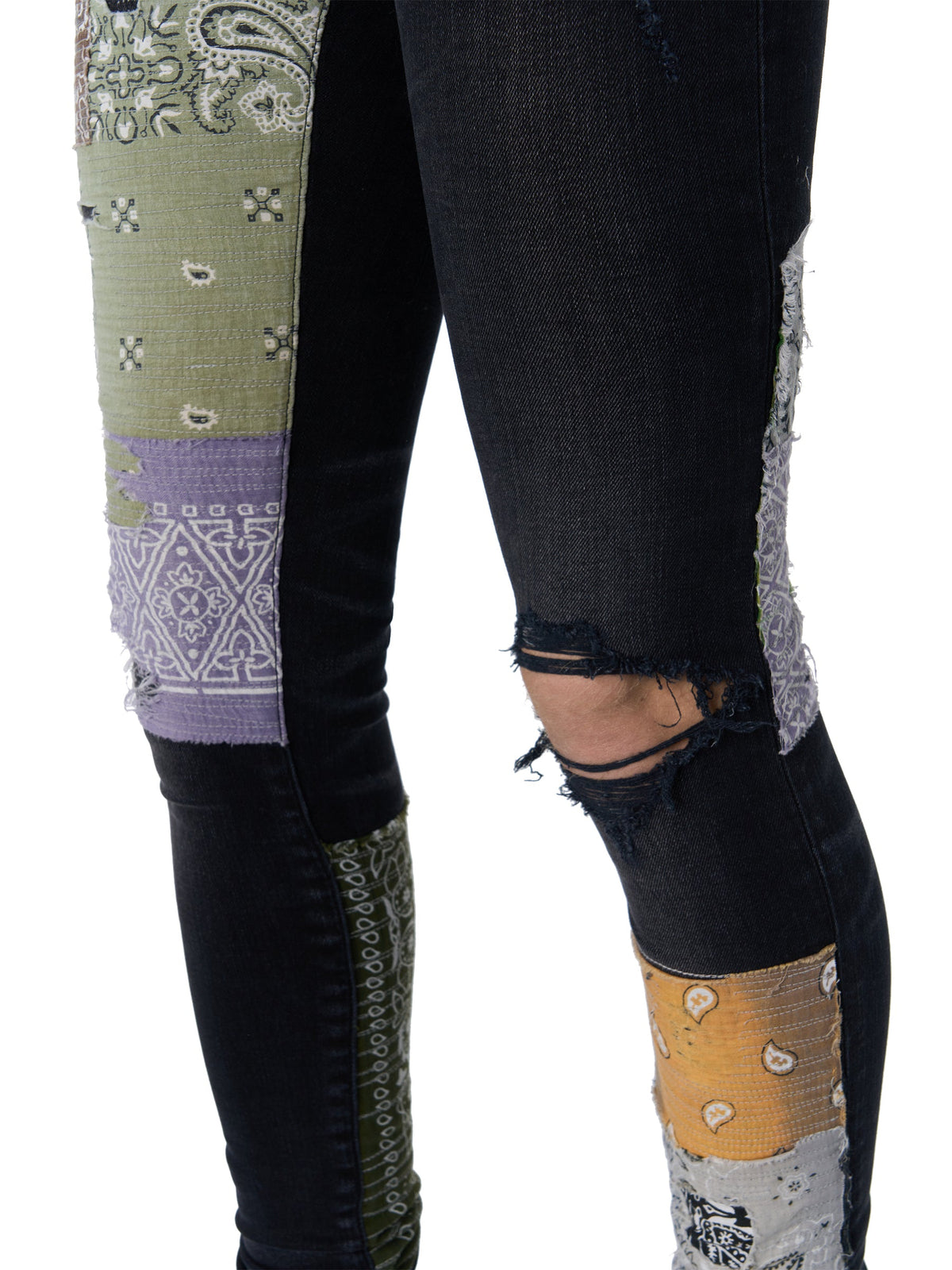BANDANA ART PATCH JEAN