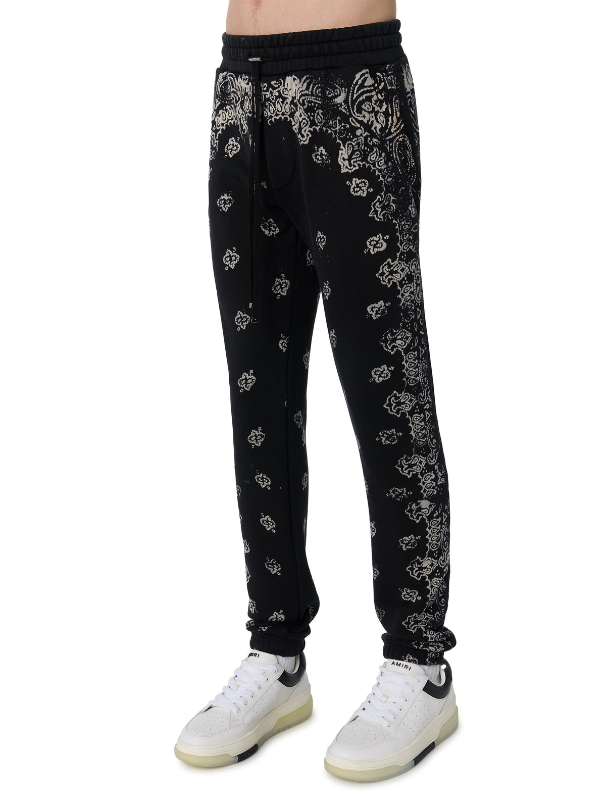 BANDANA BLEACH SWEATPANTS