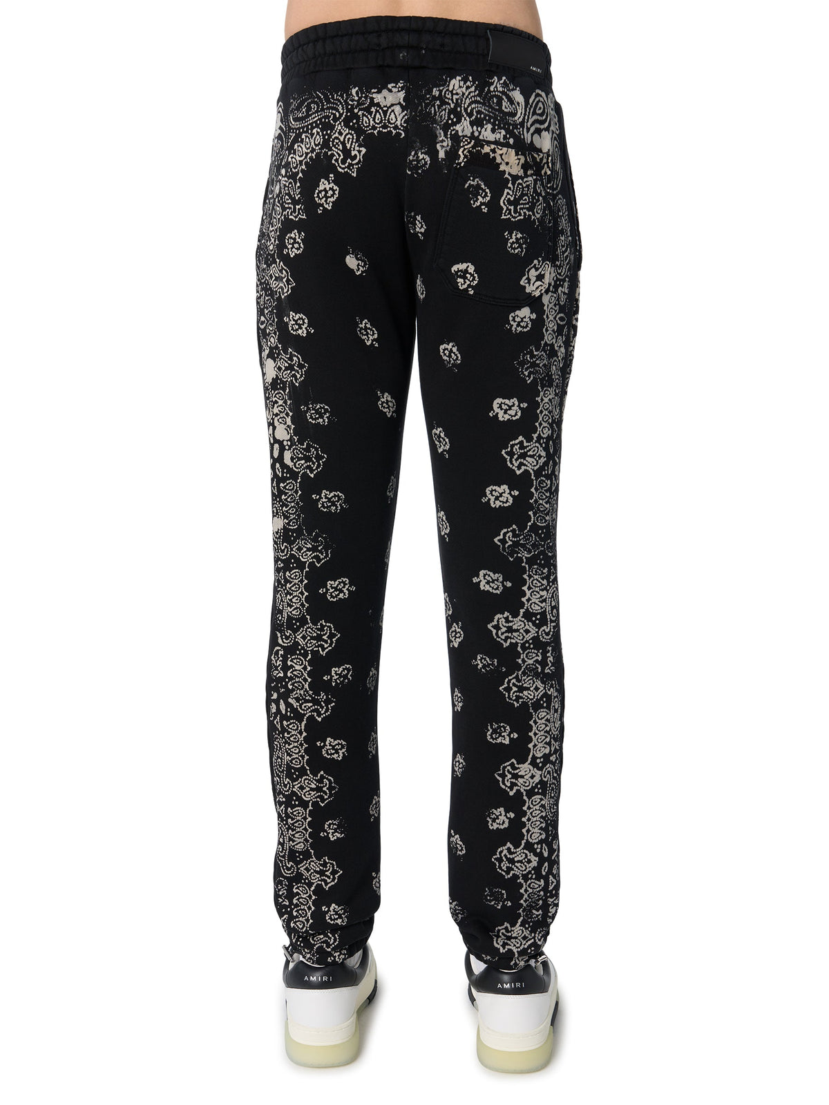 BANDANA BLEACH SWEATPANTS